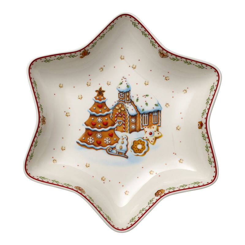 Villeroy & Boch - Winter Bakery Delight - miska gwiazdka - szerokość: 24,5 cm