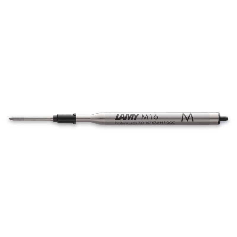 Lamy - M16 - wkład do długopisu - kolor: czarny; szerokość linii: F (0,5 mm)