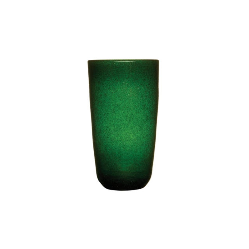 Sagaform - Interior - wazon z grubego szkła - wysokość: 22 cm
