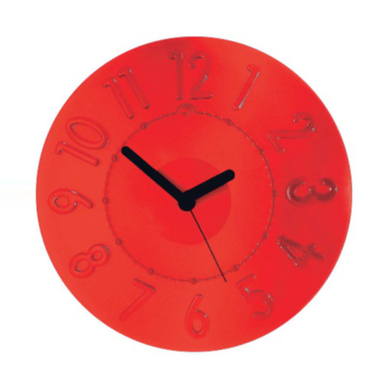 Guzzini - Time2Go - zegar ścienny - średnica: 36 cm