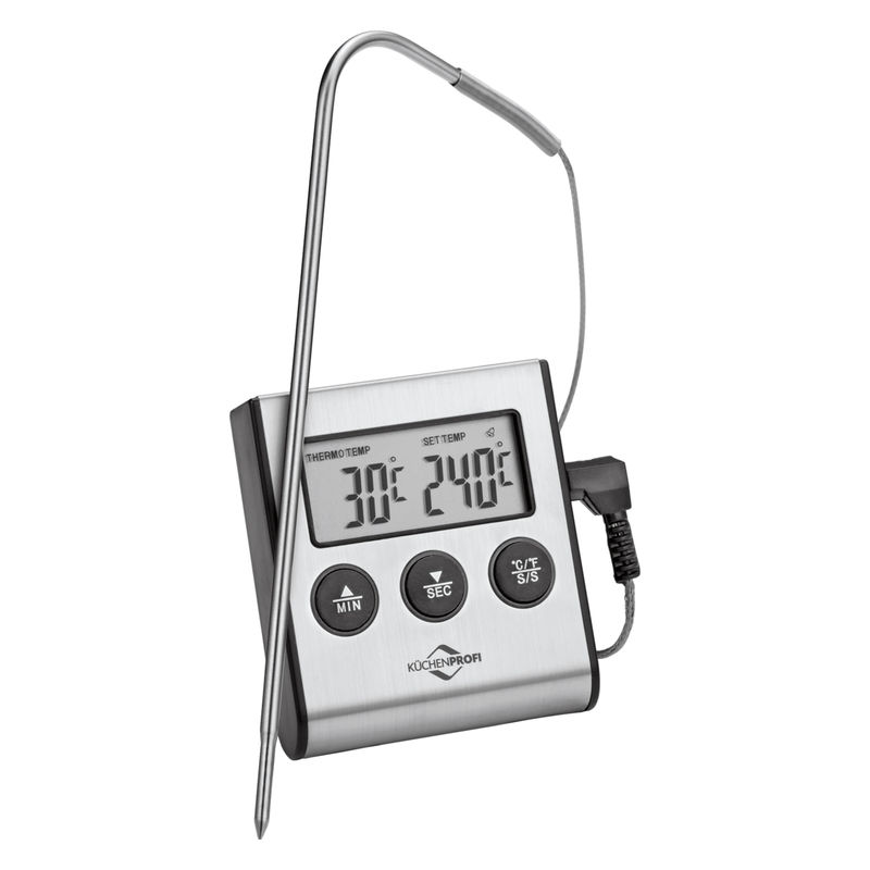 Küchenprofi - Primus - elektroniczny termometr do mięsa - zakres temperatur: od -50°C do 300°C