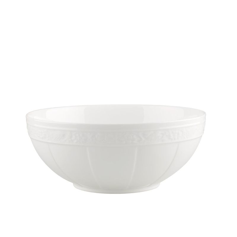 Villeroy & Boch - White Pearl - miska sałatkowa - średnica: 24 cm
