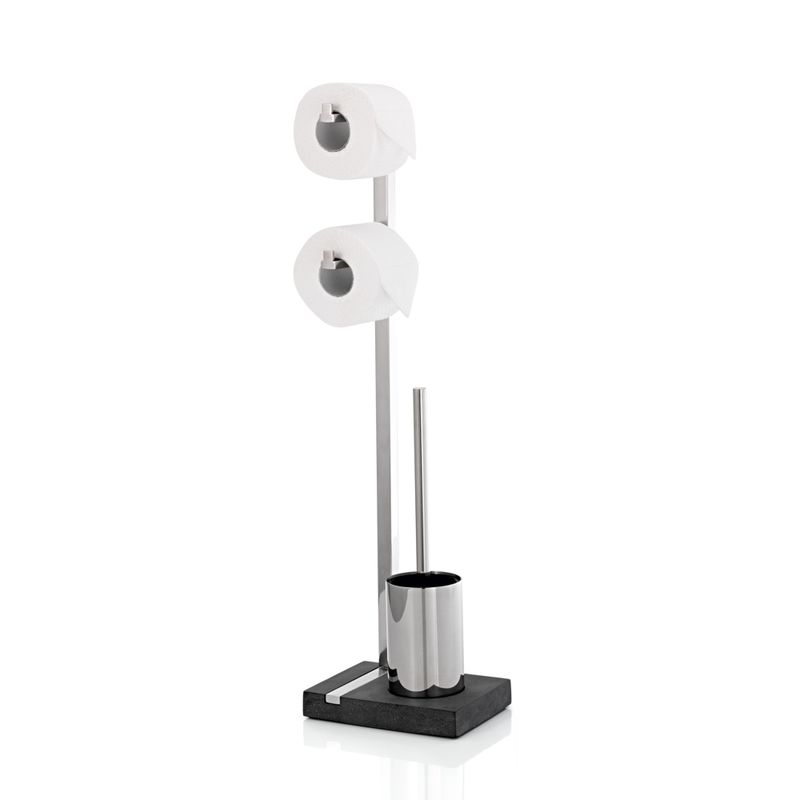 Blomus - Menoto - stojak na papier toaletowy i szczotkę - wysokość: 72,5 cm