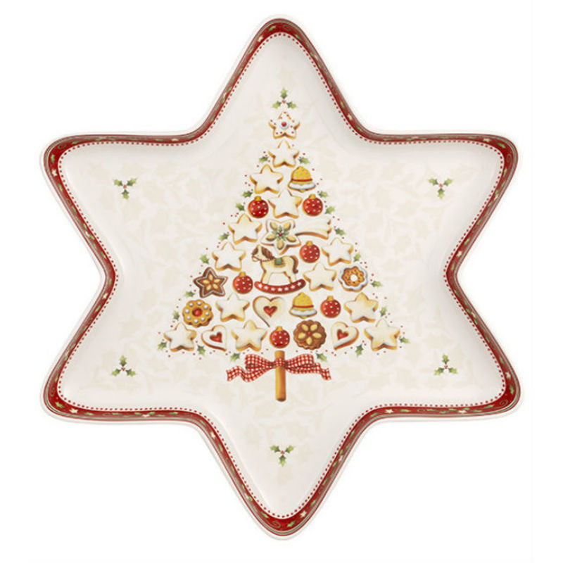 Villeroy & Boch - Winter Bakery Delight - misa gwiazda - wymiary: 37,5 x 33 cm