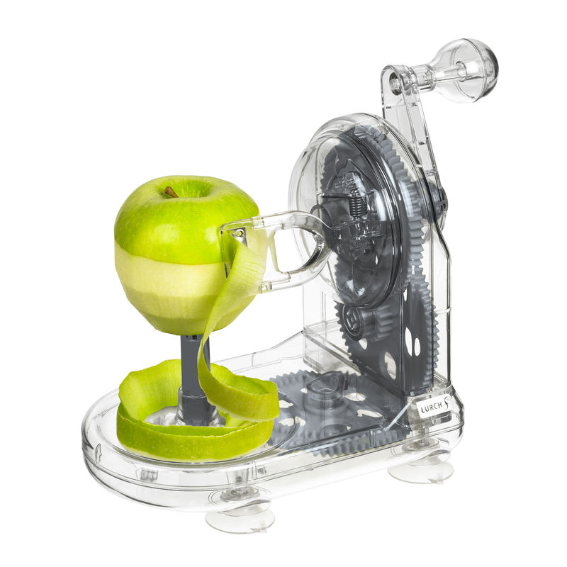 Lurch - automatyczny obierak do jabłek - napędzany korbką