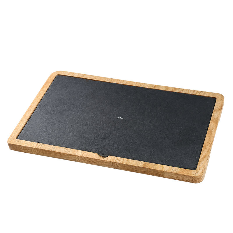 Cilio - Formaggio - deska do sera z łupka - wymiary: 33 x 23 cm