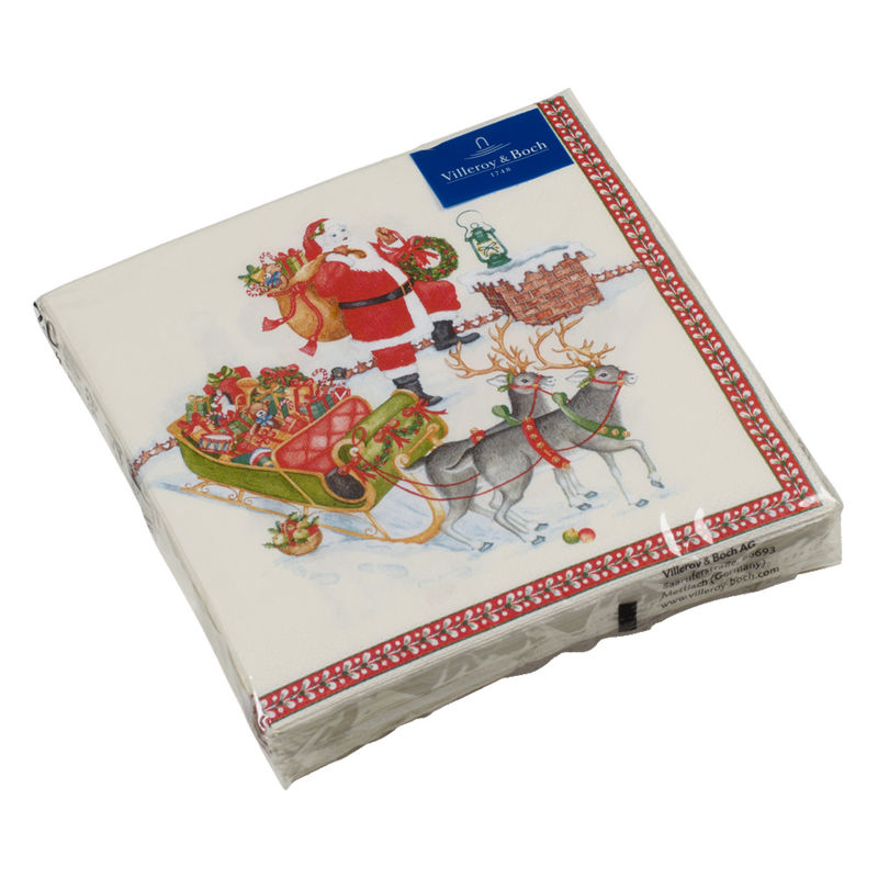 Villeroy & Boch - Winter Specials - serwetki papierowe - wymiary: 33 x 33 cm