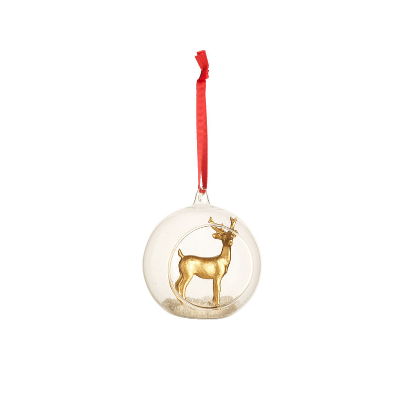 Villeroy & Boch - Christmas Toys 2019 - bombka z figurką - średnica: 10 cm
