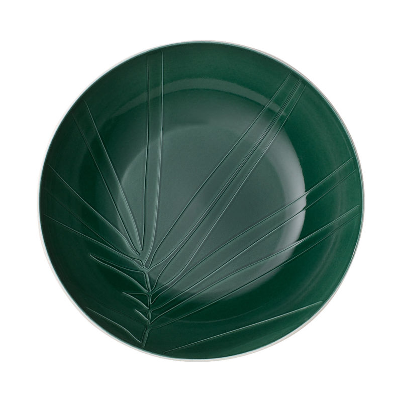 Villeroy & Boch - it's my match green - miska do serwowania - średnica: 26 cm; wzór: liść