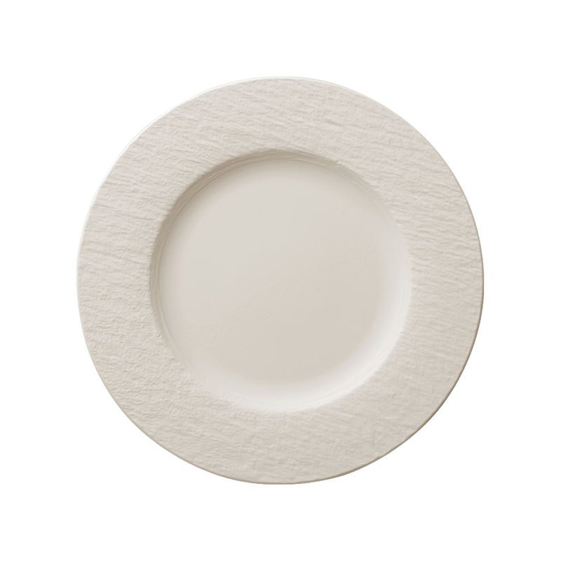Villeroy & Boch - Manufacture Rock blanc - talerz płaski - średnica: 27 cm
