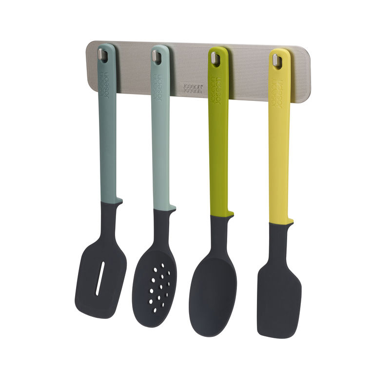Joseph Joseph - Elevate - zestaw narzędzi kuchennych - 4 narzędzia + wieszak