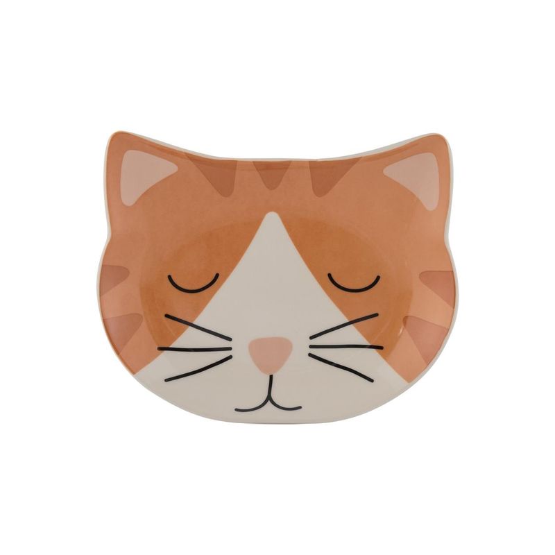 Mason Cash - Ginger - miska dla kota - wymiary: 16 x 13 cm