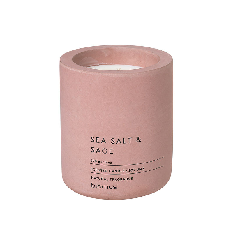 Blomus - Sea Salt & Sage - świeca zapachowa - szałwia i woda morska - czas palenia: do 55 godzin