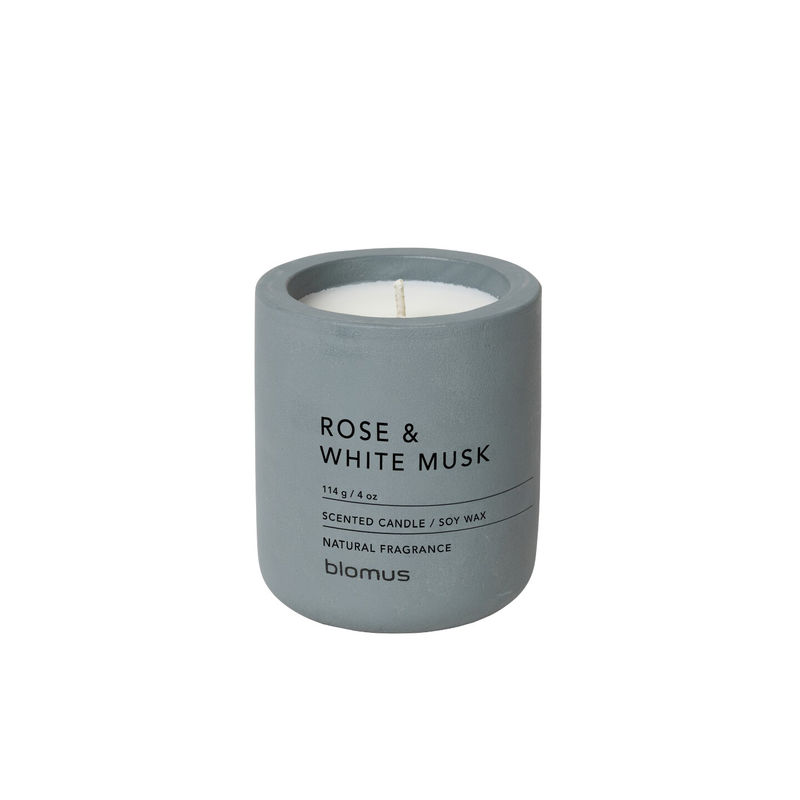 Blomus - Rose & White Musk - świeca zapachowa - róże i piżmo - czas palenia: do 24 godzin