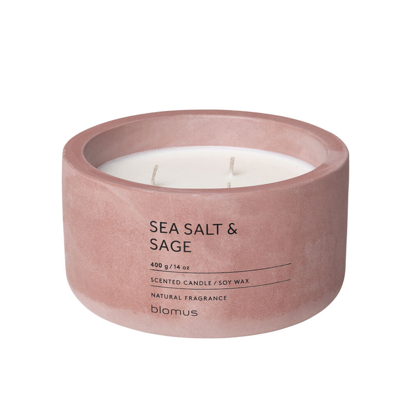 Blomus - Sea Salt & Sage - świece zapachowe - szałwia i woda morska