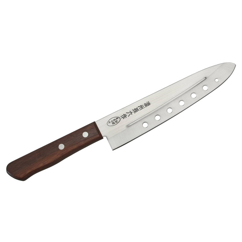 Satake - Tomoko Air Holes - nóż szefa kuchni z otworami - długość ostrza: 18 cm