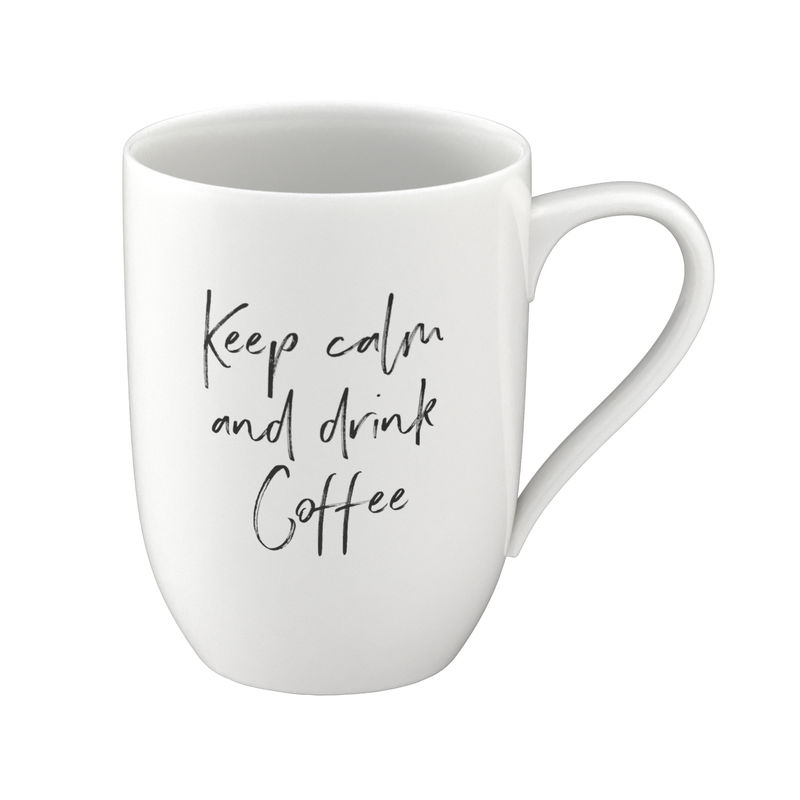 Villeroy & Boch - Keep calm and drink coffee - kubek - pojemność: 0,34 l