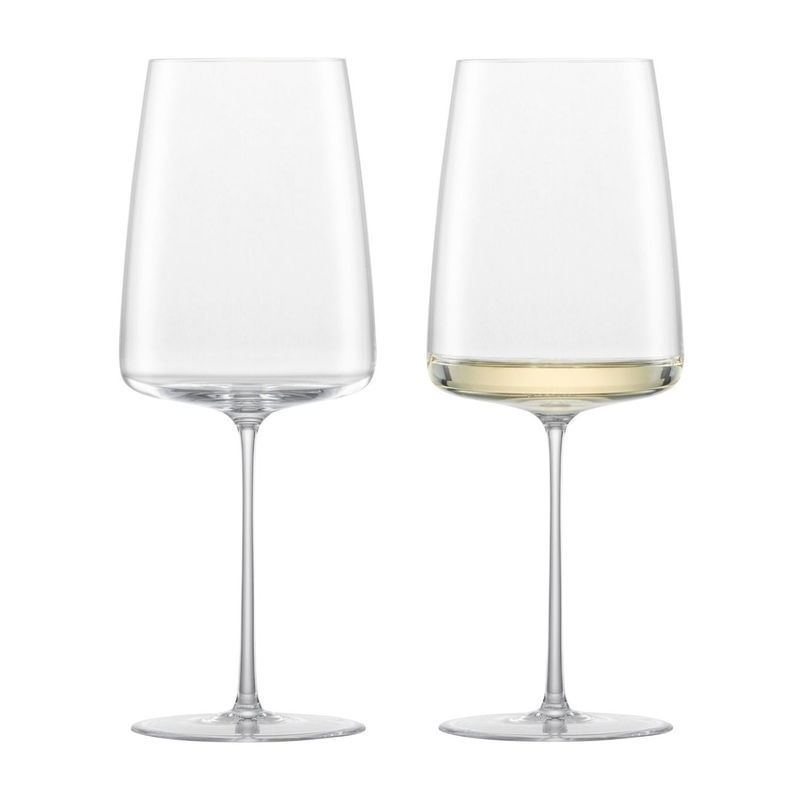 Zwiesel Glas - Simplify - 2 kieliszki do wina - pojemność: 0,74 l; do win owocowych i delikatnych