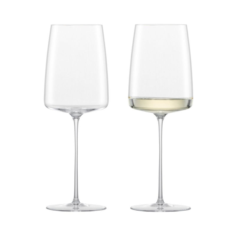 Zwiesel Glas - Simplify - 2 kieliszki do wina - pojemność: 0,38 l; do win lekkich i świeżych